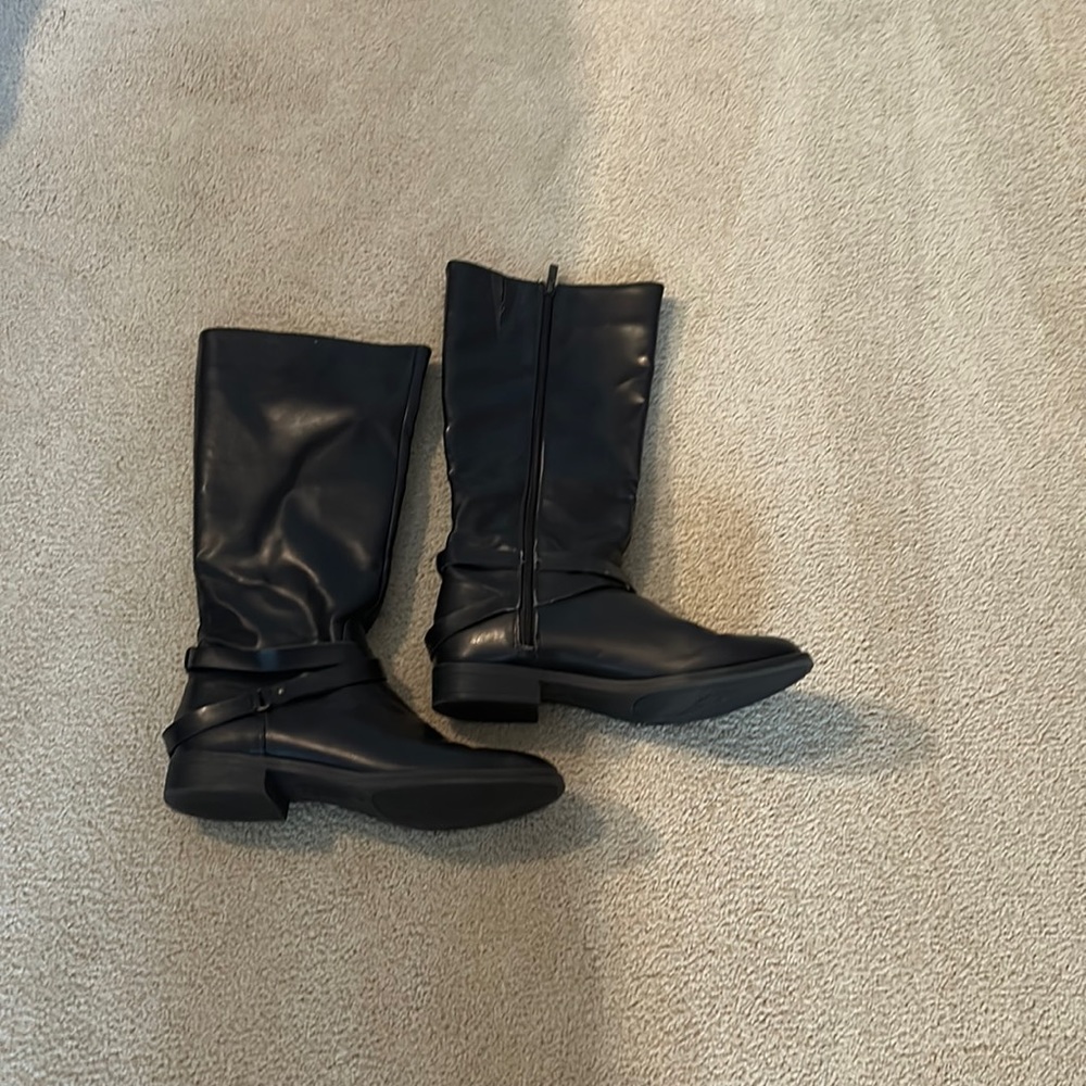 Chap’s Brown Faux Leather Knee Length Boots
